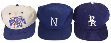 Richie Ashburn & Robin Roberts Signed Baseball Hats (3)