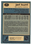 Jari Kurri Signed 1981 O-Pee-Chee Rookie Card #107