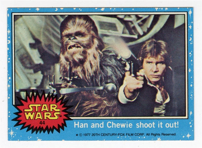 Star Wars Han Solo 1977 Topps Series 1 #44 Card