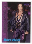 Bret Hart Signed 1998 Topps WCW Card #70