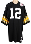Terry Bradshaw Signed Pittsburgh Steelers Mitchell & Ness Throwback Jersey (John Salley Collection)