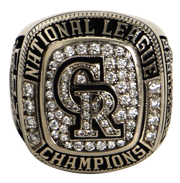 2007 Colorado Rockies National League Championship Ring (70 Diamonds)