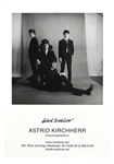 Astrid Kirchherr Signed Beatles Promotional Poster