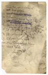 Bob Dylan Handwritten Set List Circa 1965 Featuring "Times They Are A Changin" (JSA)