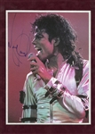 Michael Jackson Signed Photograph (REAL)