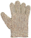 Michael Jackson Owned & Worn Swarovski Crystal Glove Attributed to 1996-1997 HIStory Tour (RGU & Neverland Ranch Employee LOA)
