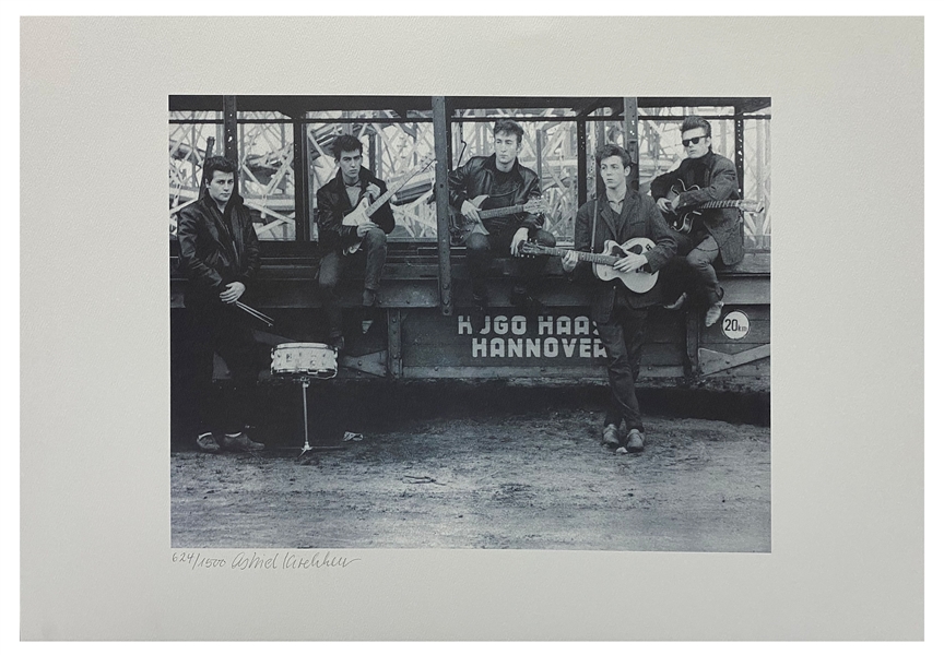The Beatles Hamburg Astrid Kirchherr Signed Limited Edition 635 of 1500