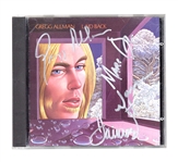 Allman Brothers Band Signed “Laid Back” CD Cover