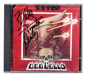ZZ Top Signed “Deguello” CD Cover (REAL)