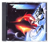 ZZ Top Signed “Afterburner” CD Cover (REAL)