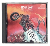 Meat Loaf Signed “Bat Out of Hell” CD Cover (REAL)