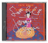 Jack Bruce & Ginger Baker Signed “A Question of Time” CD Cover