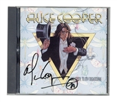 Alice Cooper Signed “Welcome to my Nightmare” CD Cover