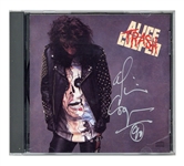 Alice Cooper Signed “Trash” CD Cover