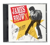 James Brown Signed “20 All Time Greatest Hits” CD Cover (REAL)