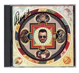 Ringo Starr Signed “Time Takes Time” CD Cover (REAL)