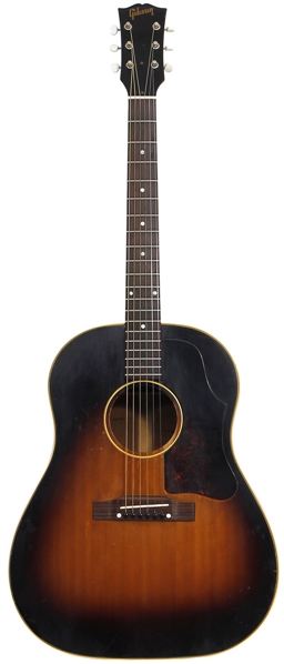 Elvis Presley Owned and Loving You Film Production Used Gibson J-45 Sunburst Guitar (RGU)
