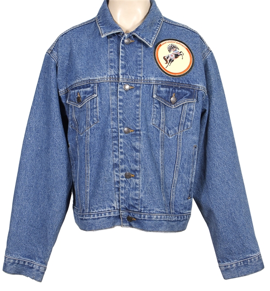 George Harrison Official Limited Edition Dark Horse Records Samba Records Embroidered Denim Jean Jacket