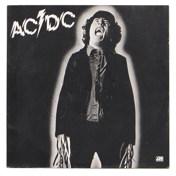 AC/DC Signed “Rock N Roll Damnation” Album with Bon Scott (REAL)