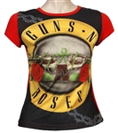 Guns ‘N’ Roses Logo Concert Tour T-Shirt