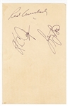 Larry Bird, Red Auerbach and K.C. Jones Signatures