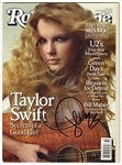 Taylor Swift Signed “Rolling Stone” Magazine Cover (REAL)