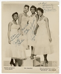 The Chantels Signed & Inscribed Original Publicity Photograph