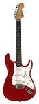 Robin Trower Signed Red Squire Guitar
