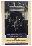 The Rolling Stones 1968 Rock & Roll Circus Concert Poster