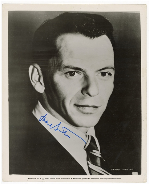 Frank Sinatra Signed Photograph (JSA)
