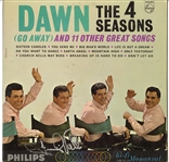 Frankie Valli & The 4 Seasons Signed “Go Away and 11 Other Great Songs” & “Who Loves You” Albums (2)