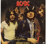 AC/DC Angus Young & Brian Johnson Signed “Highway to Hell” Album