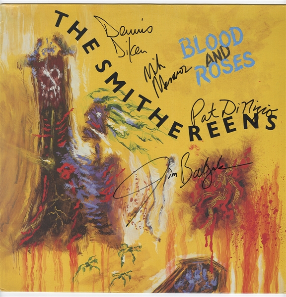 Lot Detail - The Smithereens Signed “Blood and Roses” & “A Girl Like ...