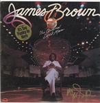 James Brown Signed “The Original Disco Man” Album (REAL)