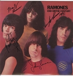 The Ramones Band Signed “End of the Century” Album (REAL)