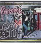 The Ramones Band Signed “Subterranean Jungle” Album (REAL)
