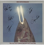 REO Speedwagon Signed “You Can Tune a Piano, but you Can’t Tuna Fish” Album (REAL)