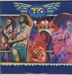 REO Speedwagon Signed “You Get What You Pay For” Album (REAL)