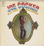 Joe Cocker Signed “Mad Dogs & Englishmen” & “With a Little Help From my Friends” Albums (2)