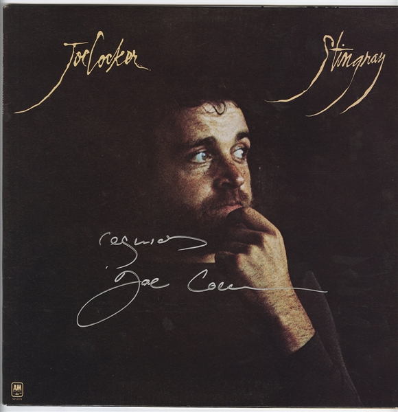 Joe Cocker Signed “Stingray” & “Joe Cocker!” Albums (2)