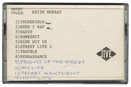 Keith Murray "Its a Beautiful Thing" Cassette Demo With 4 Unreleased Songs and 4 Alternative Versions of Released Tracks
