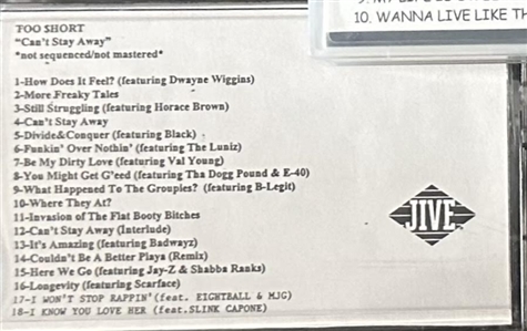 Too $hort Original Cassette "Can’t Stay Away" Album Advance With 2 Unreleased Songs “It’s Amazing” & “Couldn’t Be a Betta Player Remix” with Alternate Tracks