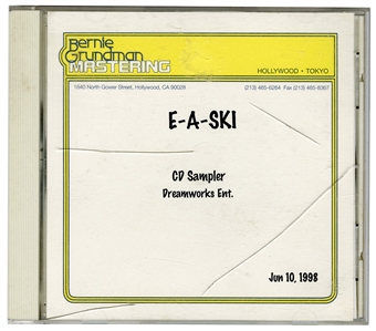 E-A-Ski Bernie Grundman Mastering CD Reference Sampler Featuring 6 Tracks Including “Dr Dre & Mr Ski” 6/10/1998