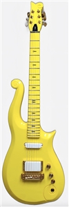 Prince Owned & Stage Played Yellow Schecter Cloud Guitar (RGU)