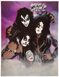 KISS Alive Tour October 1975 Virgin Proof Concert Poster - Purchased from the Promoters Office Assistant