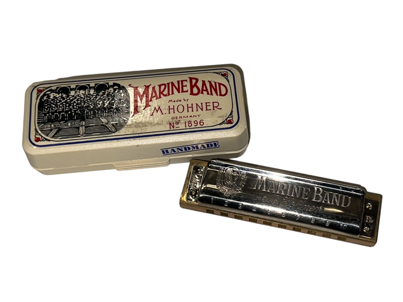 Johnny Cash Owned & Stage Used Hohner Harmonica (John Carter Cash LOA)