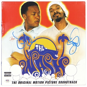 Dr. Dre & Snoop Dogg Signed “The Wash” Album (PSA)
