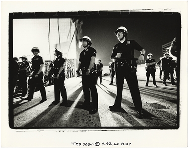Ted Soqui Original Photograph of Los Angeles Riots of 1992