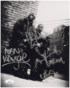 Naughty by Nature Signed Photograph (JSA)