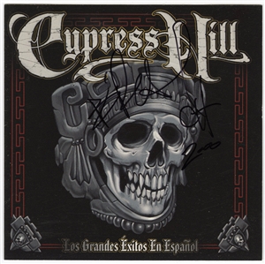 Cypress Hill Signed “Los Grandes Exitos En Español” CD Cover